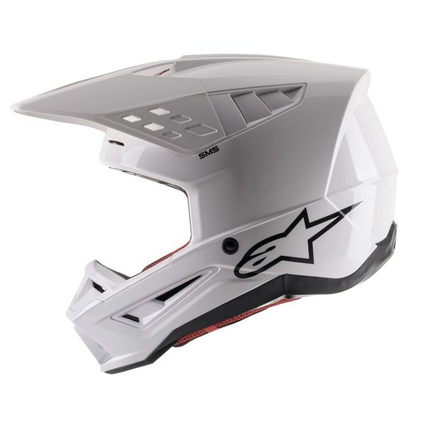Alpinestars S-M5 ECE White Glossy