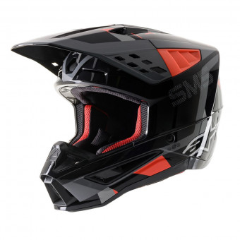 Casque Cross Alpinestars S-M5 Rover ECE Red Fluo Gray Camo Casque Cross Alpinestars S-M5 Rover ECE Red Fluo Gray Camo