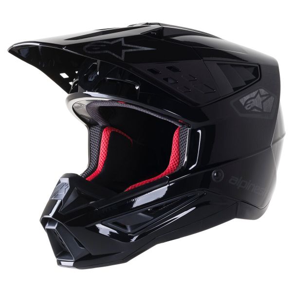 Casque Cross Alpinestars S-M5 Scout Black Silver