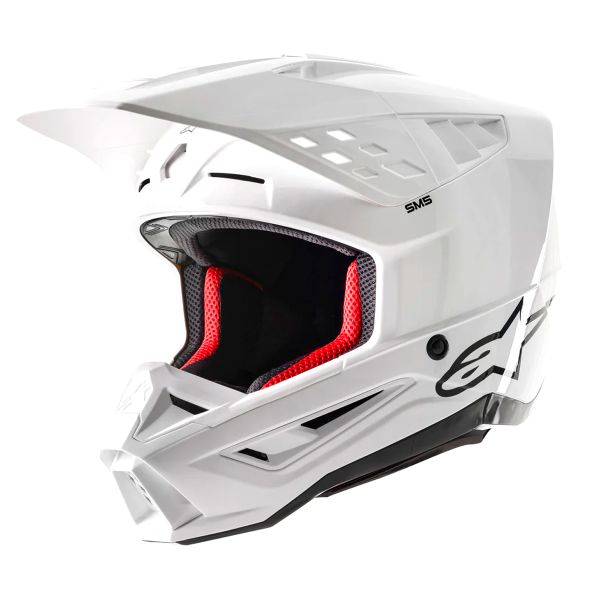 Casque Cross Alpinestars S-M5 White Casque Cross Alpinestars S-M5 White