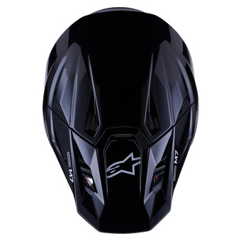 Alpinestars S-M7 Solid Black Glossy