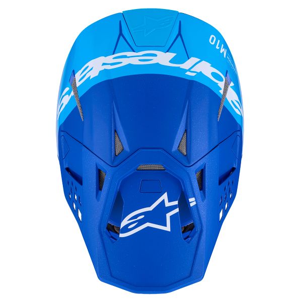 Alpinestars Supertech S-M10 Flood Met Blue Med Blue Blk Crb M&G