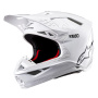 Casque Cross Alpinestars Supertech S-M10 White