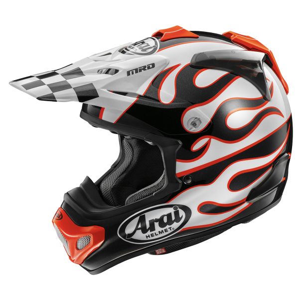 Casque Cross Arai MX-V Evo Flame White