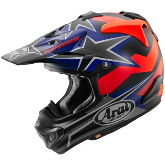 Casque Cross Arai MX-V Stars & Stripes Orange Casque Cross Arai MX-V Stars & Stripes Orange