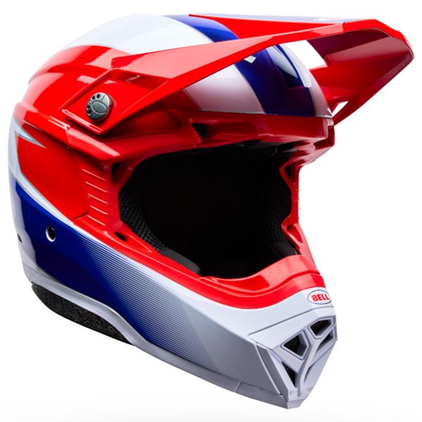 Casque Cross Bell Moto-10 Mips Falcon Red White