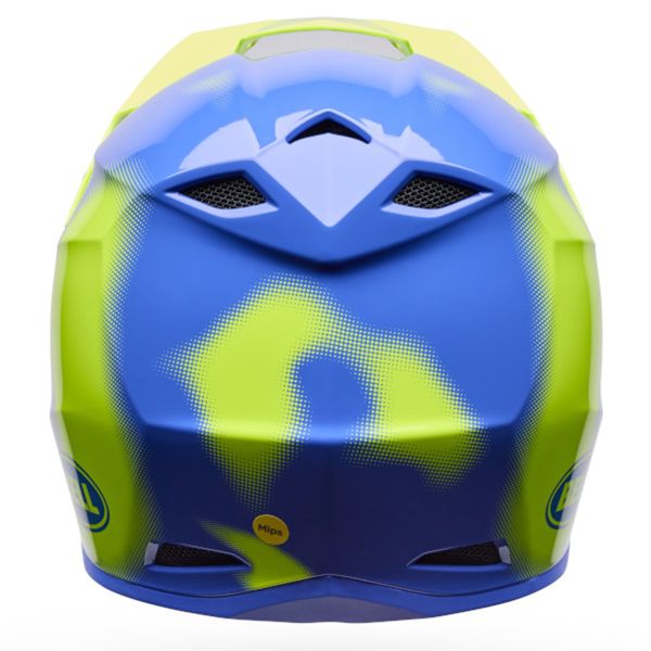 Bell MX-10 Mips Camo Fluorescent Yellow