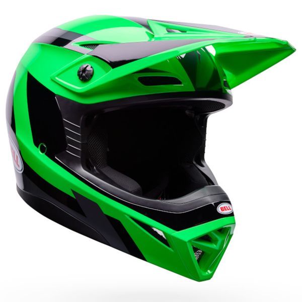 Casque Cross Bell MX-10 Mips Dyno Green Grey