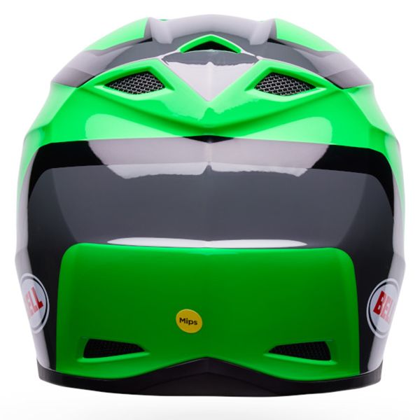 Bell MX-10 Mips Dyno Green Grey
