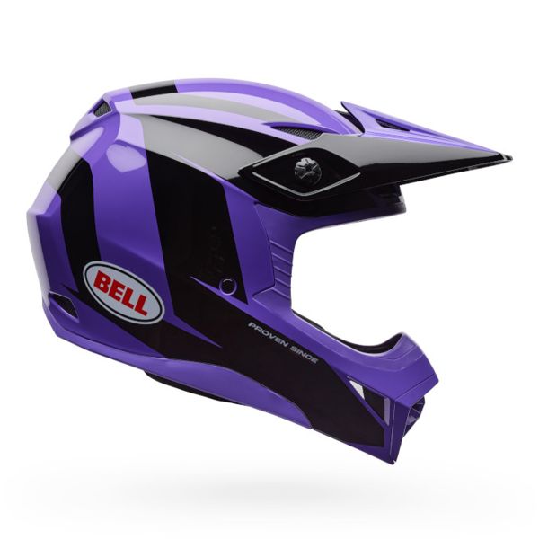 Bell MX-10 Mips Talon Purple