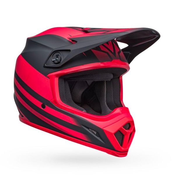 Casque Cross Bell MX-9 Mips Disrupt Matt Black Red
