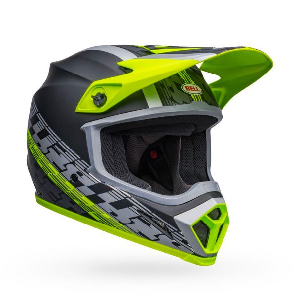 Casque Cross Bell MX-9 Mips Offset Matt Black Hi-Viz Yellow