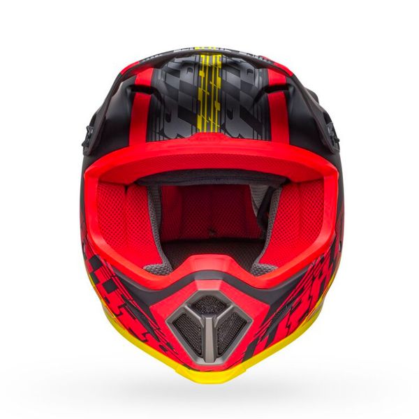 Bell MX-9 Mips Offset Matt Black Red