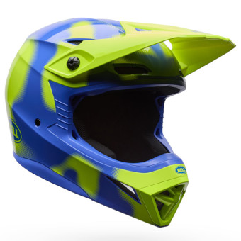 Casque Cross Bell Youth MX-10 Mips Camo Fluorescent Yellow Casque Cross Bell Youth MX-10 Mips Camo Fluorescent Yellow
