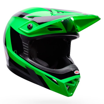 Casque Cross Bell Youth MX-10 Mips Dyno Green Grey Casque Cross Bell Youth MX-10 Mips Dyno Green Grey