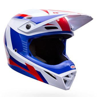 Casque Cross Bell Youth MX-10 Mips Dyno Red White Casque Cross Bell Youth MX-10 Mips Dyno Red White