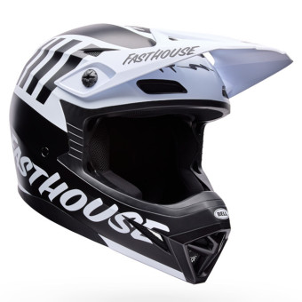 Casque Cross Bell Youth MX-10 Mips Fasthouse Black White Casque Cross Bell Youth MX-10 Mips Fasthouse Black White