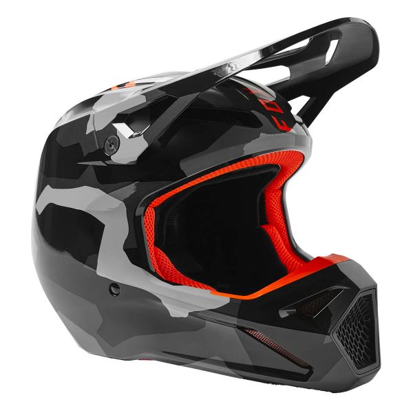 Casque Cross FOX V1 Bnkr Grey Camo