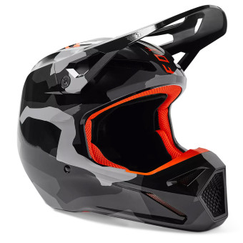 Casque Cross FOX V1 Bunker Black Camo