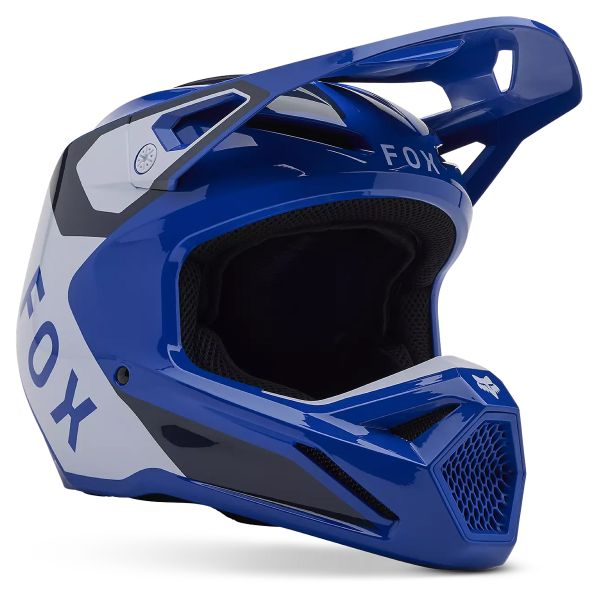 Casque Cross FOX V1 Lean Blue