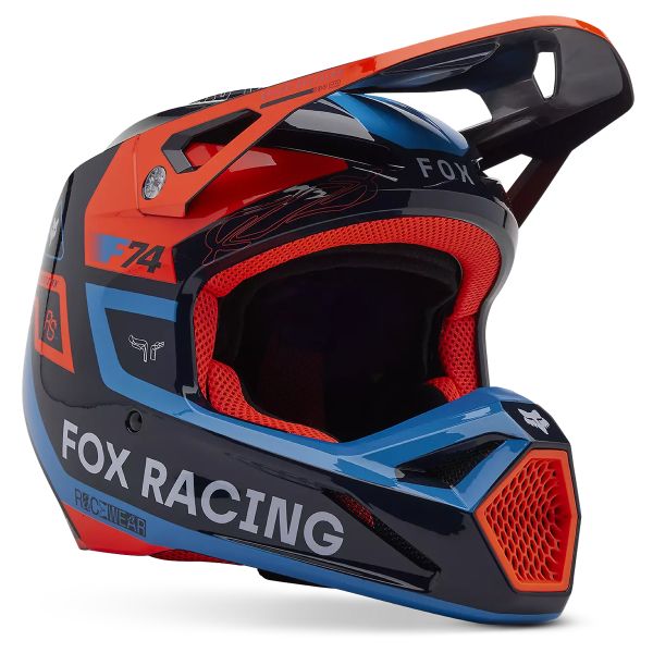 Casque Cross FOX V1 Race Spec Midnight