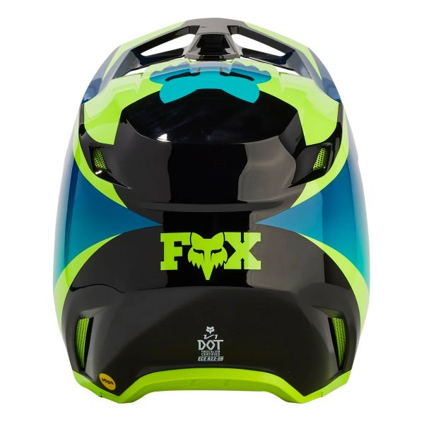 FOX V1 Streak Black Yellow