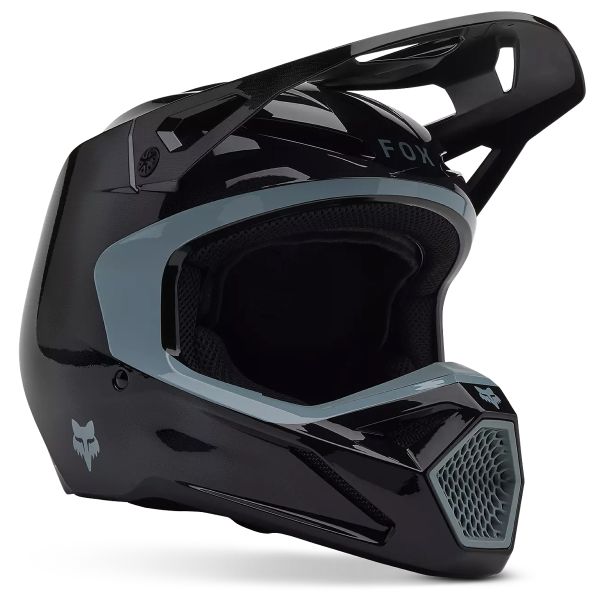 Casque Cross FOX V1 Taunt Black