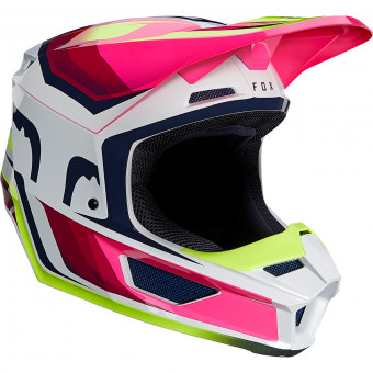 Casque Cross FOX V1 Tro Fluo Yellow Casque Cross FOX V1 Tro Fluo Yellow