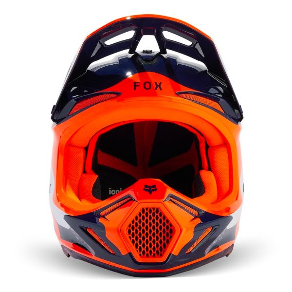 FOX V3 Revise Navy Orange