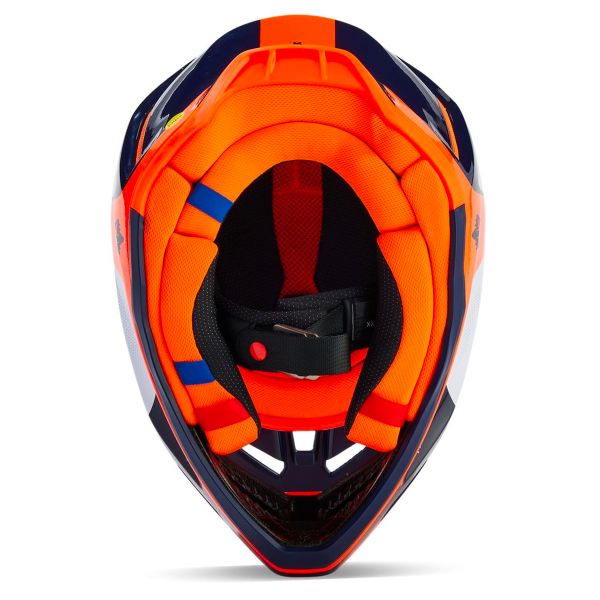 FOX V3 Revise Navy Orange
