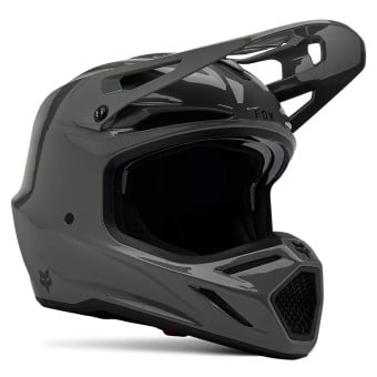 Casque Cross FOX V3 RS Carbon Solid Dark Stone Casque Cross FOX V3 RS Carbon Solid Dark Stone