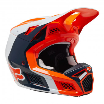 Casque Cross FOX V3 RS Effekt Flo Orange