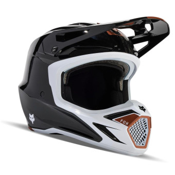 Casque Cross FOX V3 RS Optical Black
