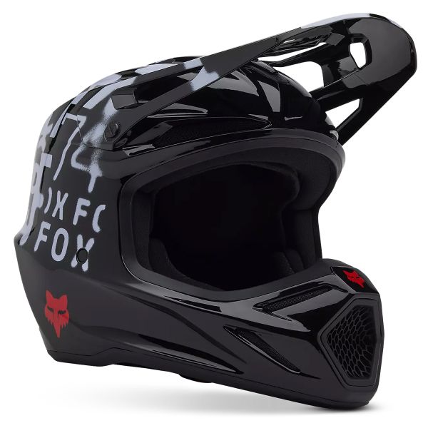 Casque Cross FOX V3 Seventy4 Black