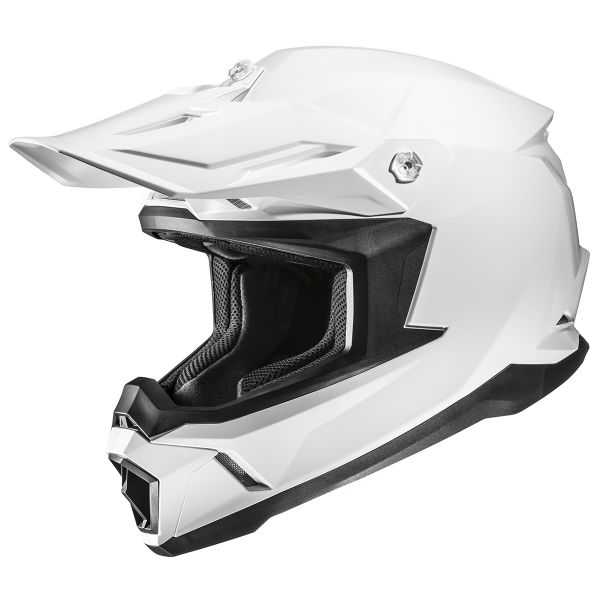 Casque Cross HJC C50 Pearl White Casque Cross HJC C50 Pearl White