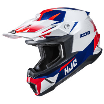 Casque Cross HJC C50 Slide MC21 Casque Cross HJC C50 Slide MC21