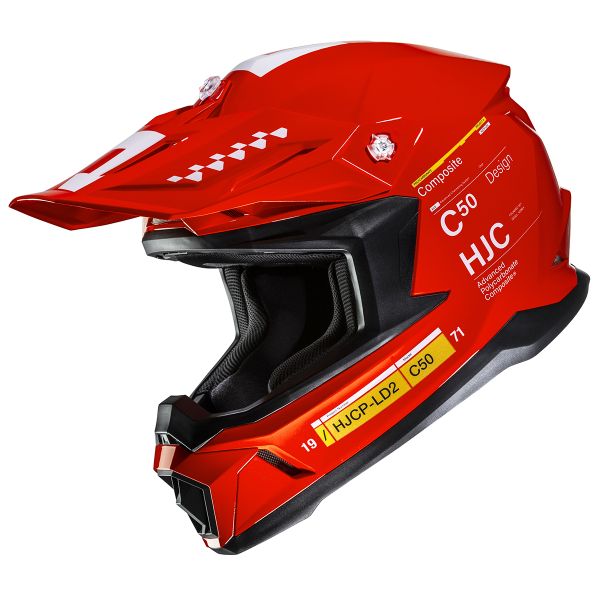 Casque Cross HJC C50 Tagg MC1