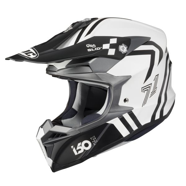 Casque Cross HJC I50 Hex MC10SF