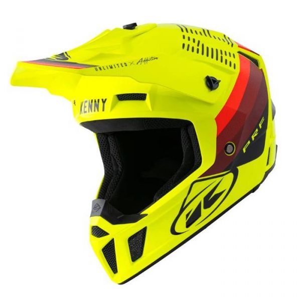 Casque Cross Kenny Performance Graphic Neon Yellow