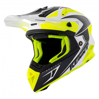 Casque Cross Kenny Titanium Graphic Black Neon Yellow Casque Cross Kenny Titanium Graphic Black Neon Yellow