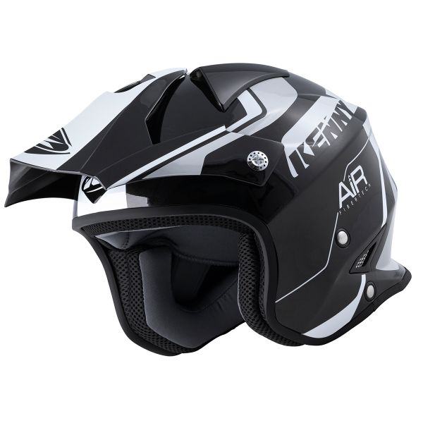 Casque Cross Kenny Trial Air Graphic Black