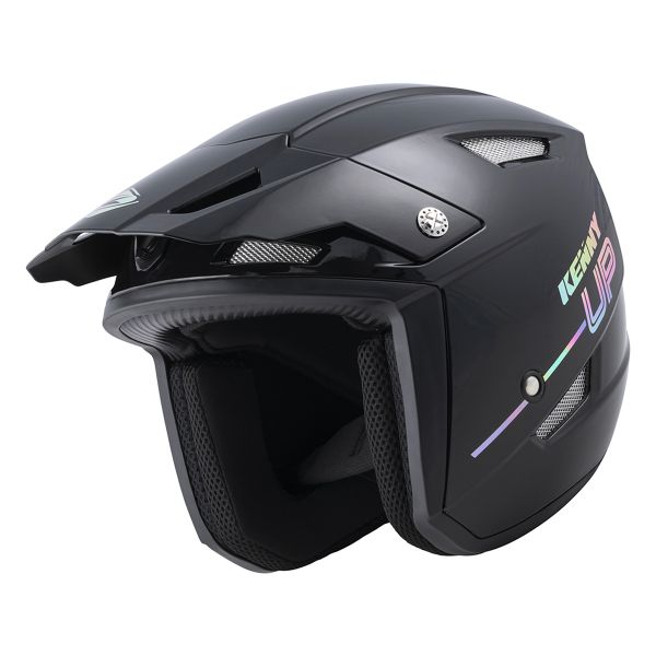 Casque Cross Kenny Trial Up Graphic Black Holographic