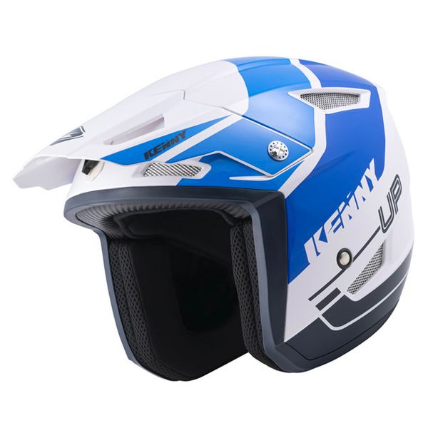 Casque Cross Kenny Trial Up Graphic Blue