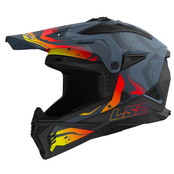 Casque Cross LS2 Fast II Wash Matt Dark Grey MX708 Casque Cross LS2 Fast II Wash Matt Dark Grey MX708