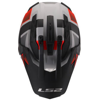 LS2 Pioneer II Block Grey Red MX702