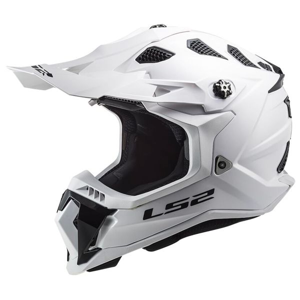 Casque Cross LS2 Subverter Evo II Gloss White MX700