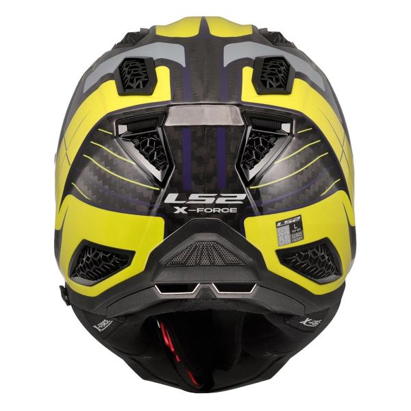 LS2 X-Force Galuo Grey H-Vis Yellow MX703