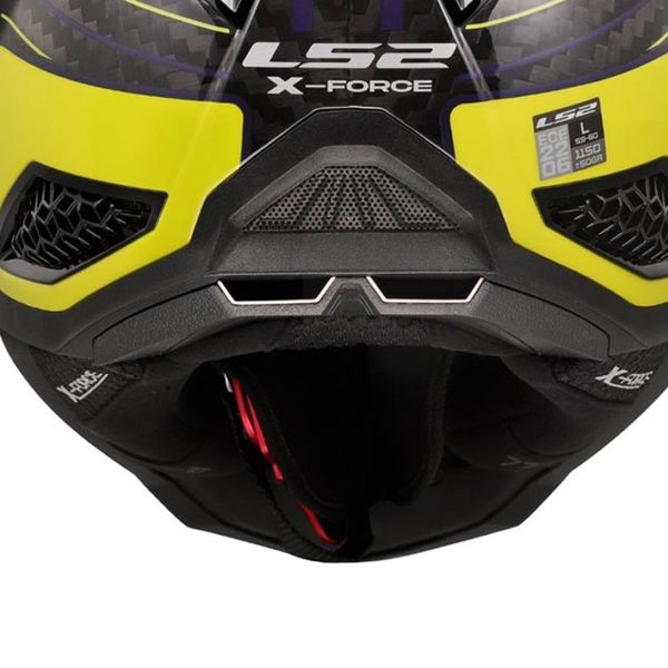 LS2 X-Force Galuo Grey H-Vis Yellow MX703