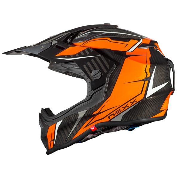Casque Cross Nexx X.WRL Atika Orange Grey