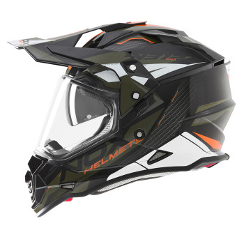 Casque Cross NOX N312 Track Kaki Shiny Orange Casque Cross NOX N312 Track Kaki Shiny Orange